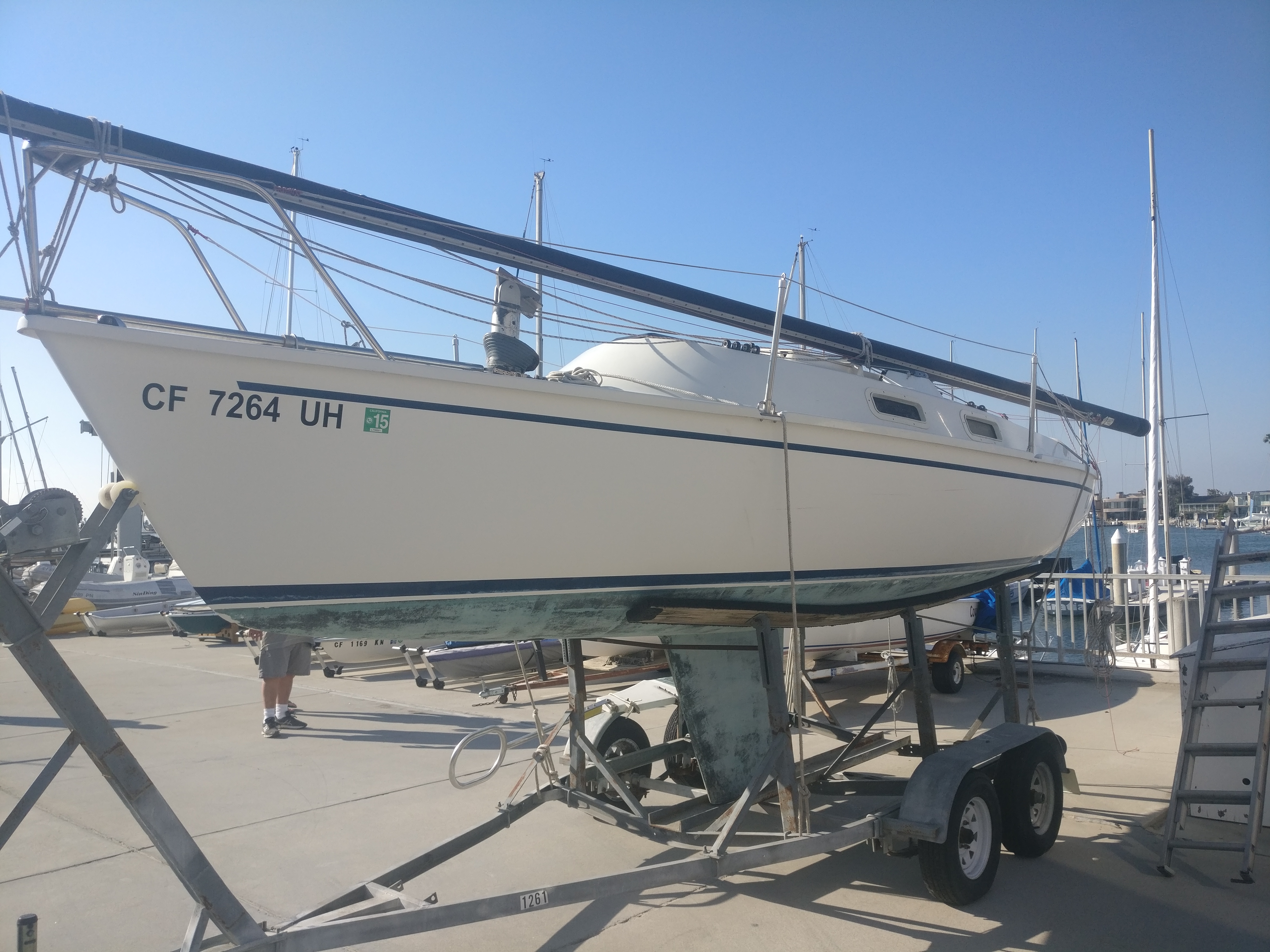 freedom 21 sailboat review